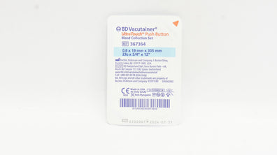 BD 367364 Vacutainer UltraTouch Blood Collection Set 23G x 3/4inch x 12inch